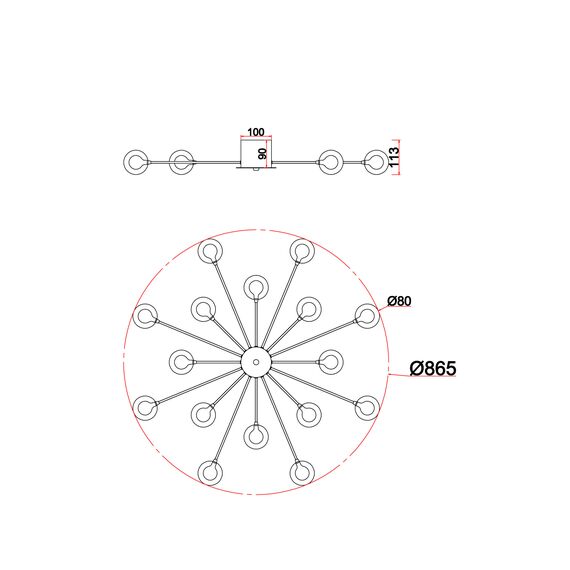 Потолочный светильник Freya FR5242CL-16W, изображение 13