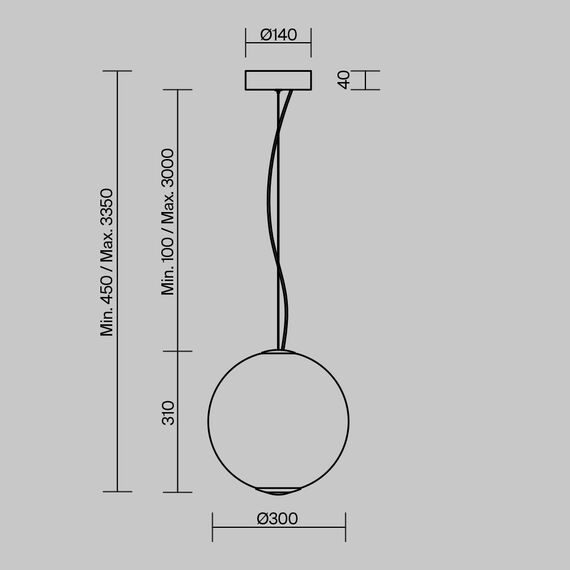 Подвесной светильник Maytoni MOD397PL-L15CH3K, изображение 9