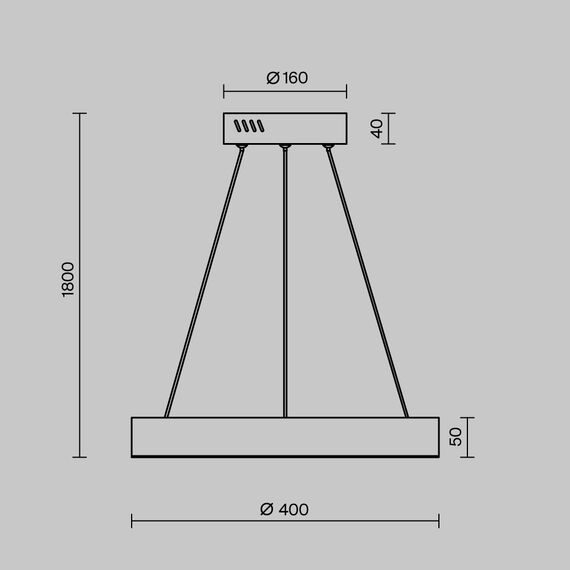 Подвесной светильник Maytoni MOD415PL-L36BS4K, изображение 18