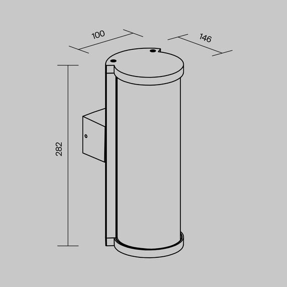 Настенный светильник (бра) Outdoor O451WL-01GF, изображение 13