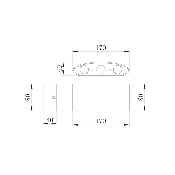 Архитектурная подсветка Outdoor O417WL-L6W3K, изображение 9