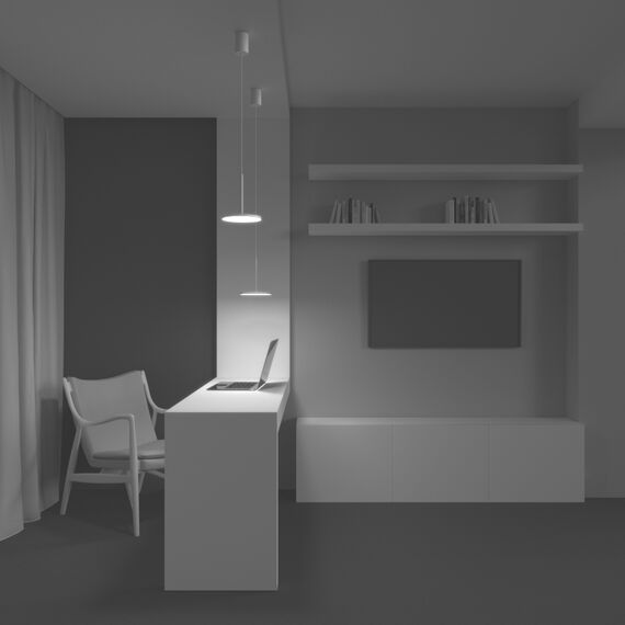 Подвесной светильник Technical P076PL-L12W4K-W, изображение 5