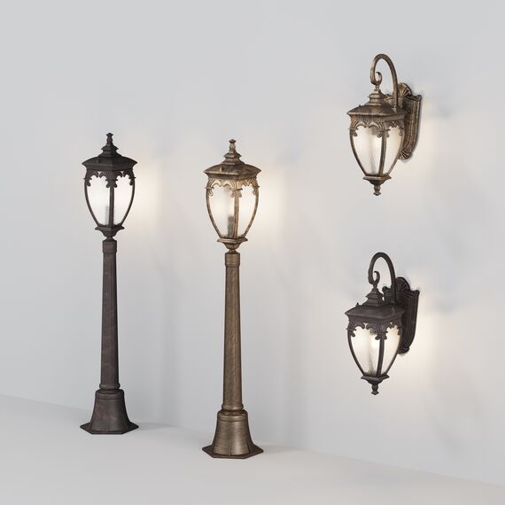 Настенный светильник (бра) Outdoor O414WL-01BZ, изображение 6