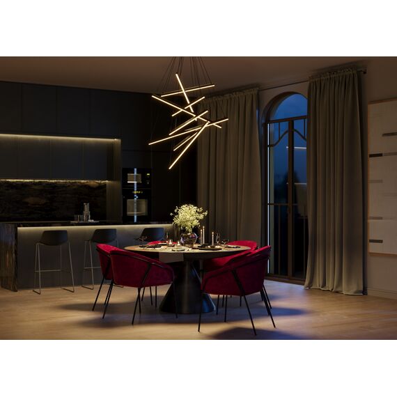 Подвесной светильник Maytoni MOD016PL-L96BK, изображение 3