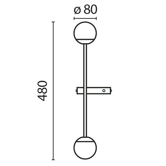 Настенный светильник (бра) Maytoni MOD285WL-L10B3K, изображение 9