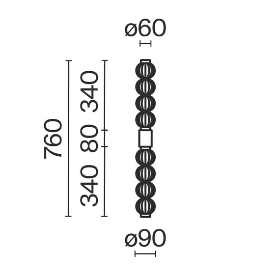 Настенный светильник (бра) Maytoni MOD555WL-L13G3K, изображение 2