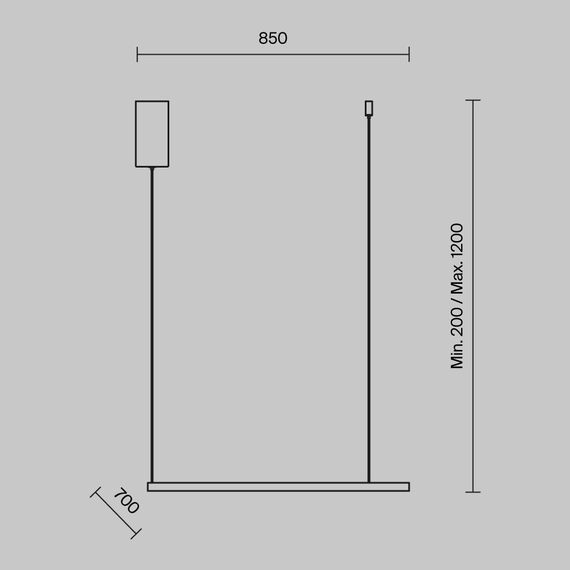 Подвесной светильник Maytoni MOD072PL-L36B3K, изображение 3