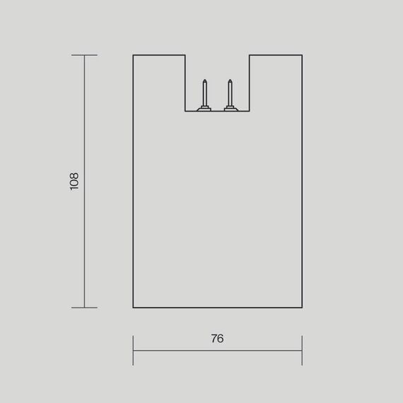 Уличный трековый светильник Outdoor O-TR01-2-S-16WB3K, изображение 9