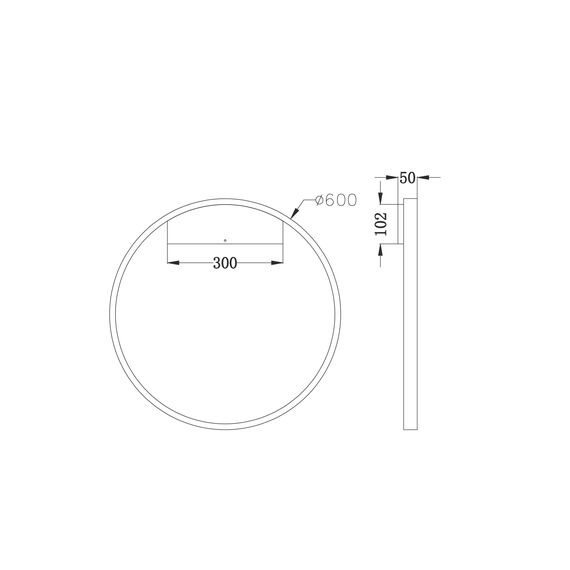 Настенный светильник (бра) Maytoni MOD058WL-L35W4K, изображение 8