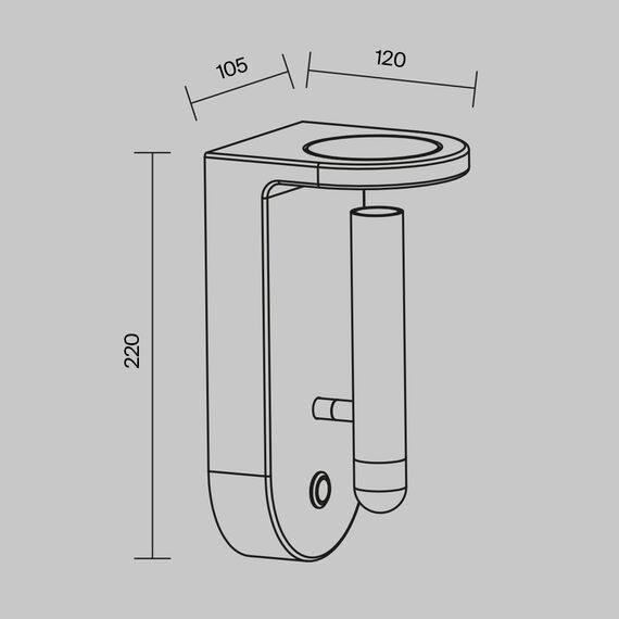Настенный светильник (бра) Technical C034WL-L5W3K, изображение 13