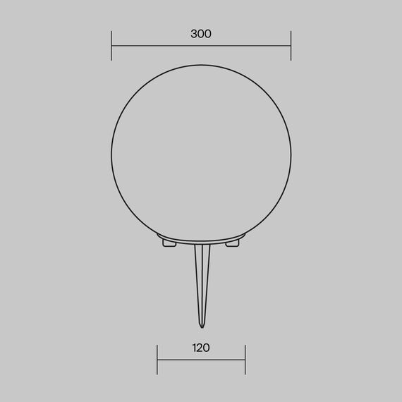 Ландшафтный светильник Outdoor O594FL-01W, изображение 3