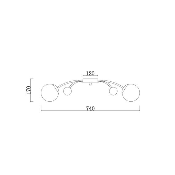 Люстра Freya FR5158PL-06BS, изображение 11
