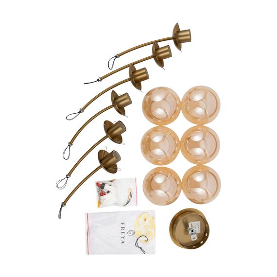 Люстра Freya FR5158PL-06BS, изображение 7