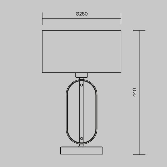 Настольный светильник Maytoni MOD099TL-01G, изображение 3