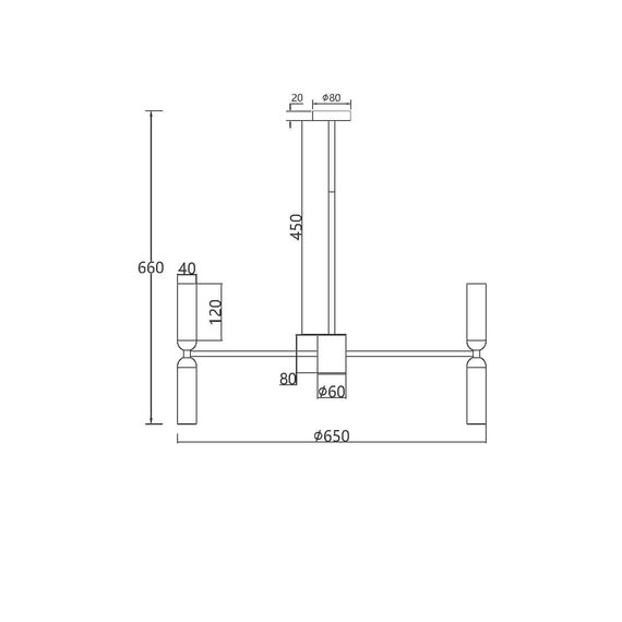 Подвесной светильник Maytoni MOD177PL-12G, изображение 12