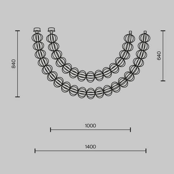 Подвесной светильник Maytoni MOD216PL-L42G3K, изображение 11