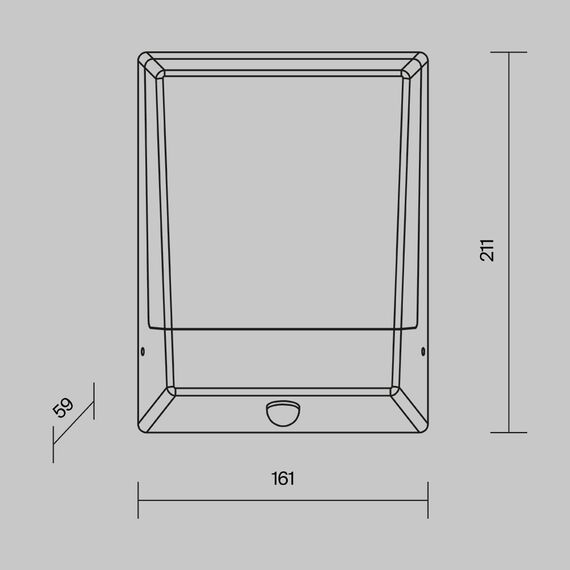 Настенный светильник (бра) Outdoor O448WL-L9GF3KSR, изображение 15