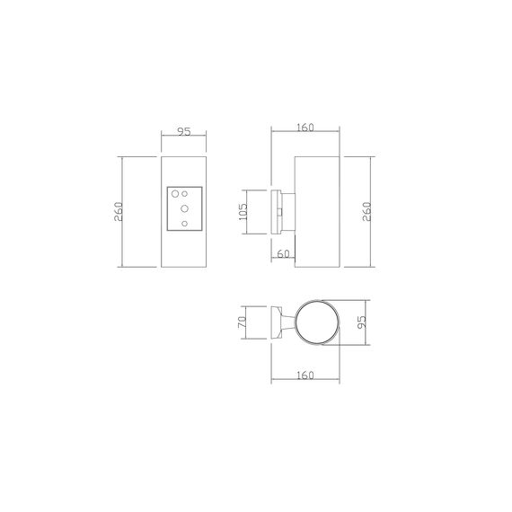 Настенный светильник (бра) Outdoor O419WL-02GR, изображение 6
