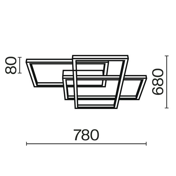 Потолочный светильник Maytoni MOD015CL-L80GK, изображение 5