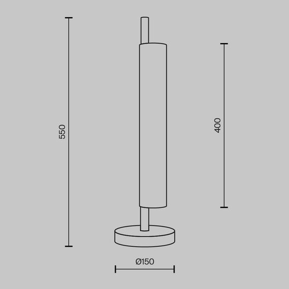 Настольный светильник Maytoni MOD258TL-L8BS3K, изображение 5
