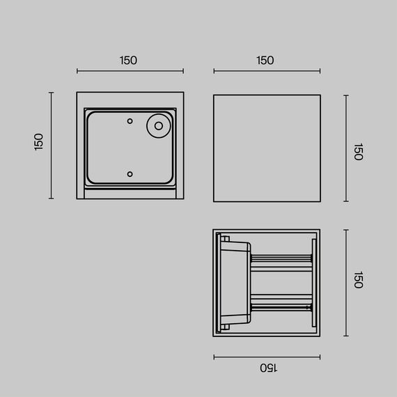 Архитектурная подсветка Outdoor O572WL-L20W3K, изображение 8