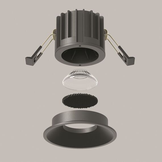 Встраиваемый светильник Technical DL058-12W3K-B, изображение 6
