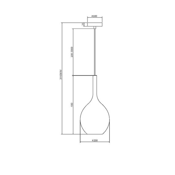 Подвесной светильник Maytoni MOD271PL-01B1, изображение 10