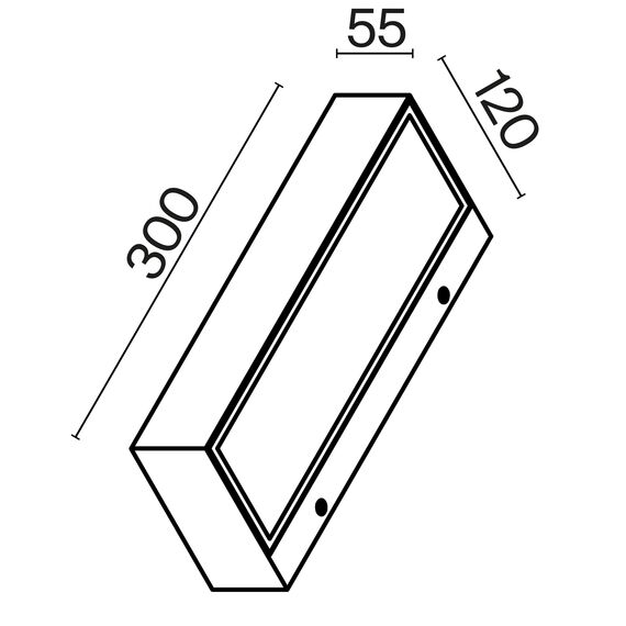 Настенный светильник (бра) Outdoor O428WL-L20GF3K, изображение 3