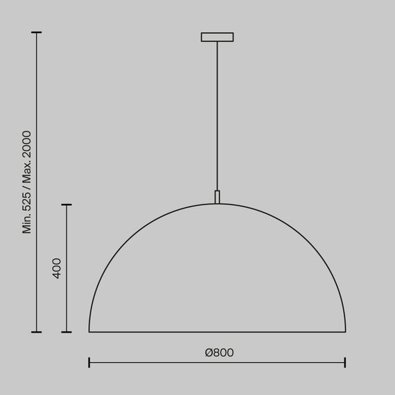 Подвесной светильник Maytoni MOD169PL-05GB1, изображение 3