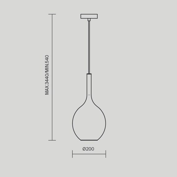 Подвесной светильник Maytoni MOD271PL-01B3, изображение 9