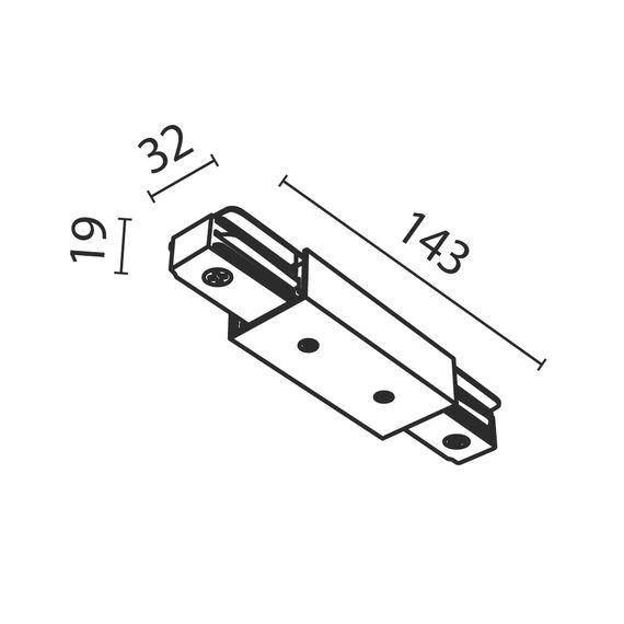 Комплектующие для накладной трековой системы Technical TRA001CB-11B, изображение 3