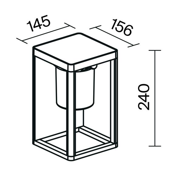 Настенный светильник (бра) Outdoor OSL457WL-L2GF3K, изображение 2