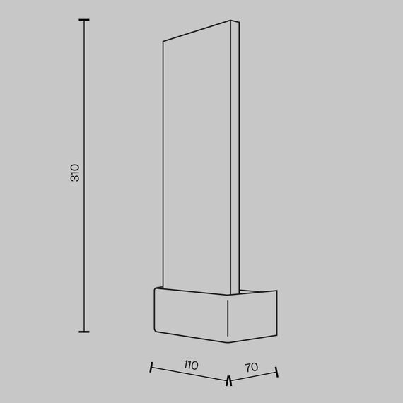 Настенный светильник (бра) Maytoni MOD318WL-L3BS3K, изображение 8