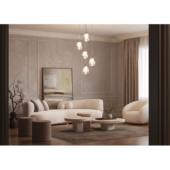 Подвесной светильник Maytoni MOD016PL-05BS, изображение 3