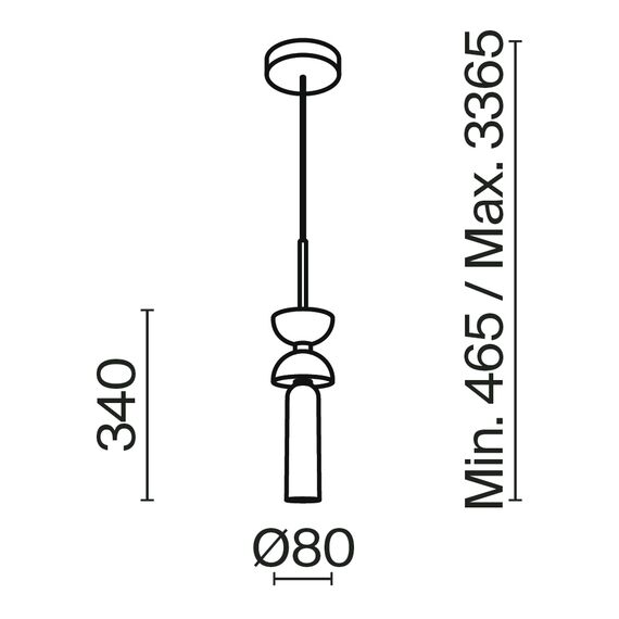Подвесной светильник Maytoni MOD178PL-01W, изображение 2