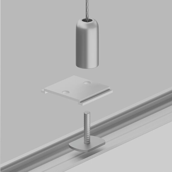 Комплектующие для накладной трековой системы Technical TRA004HP-21W, изображение 5