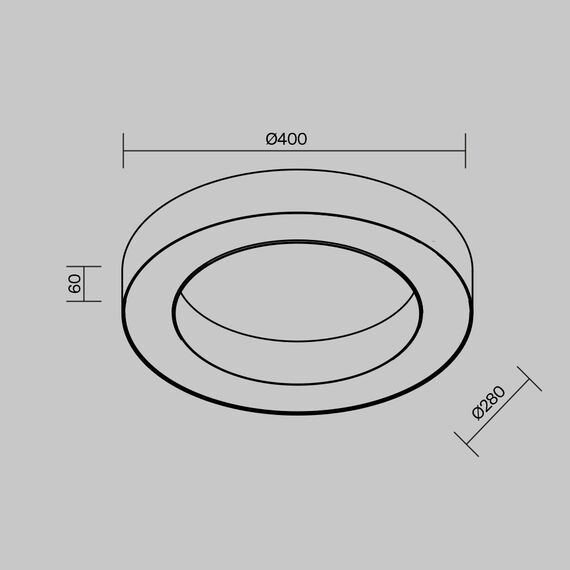 Потолочный светильник Technical C093CL-36W3K-B, изображение 8