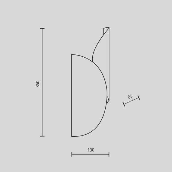 Настенный светильник (бра) Maytoni MOD225WL-02B2, изображение 13