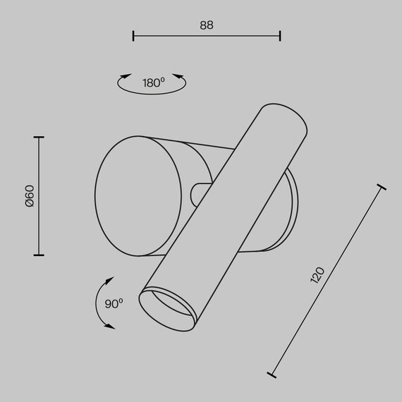 Настенный светильник (бра) Maytoni MOD433WL-L3N3K1, изображение 7