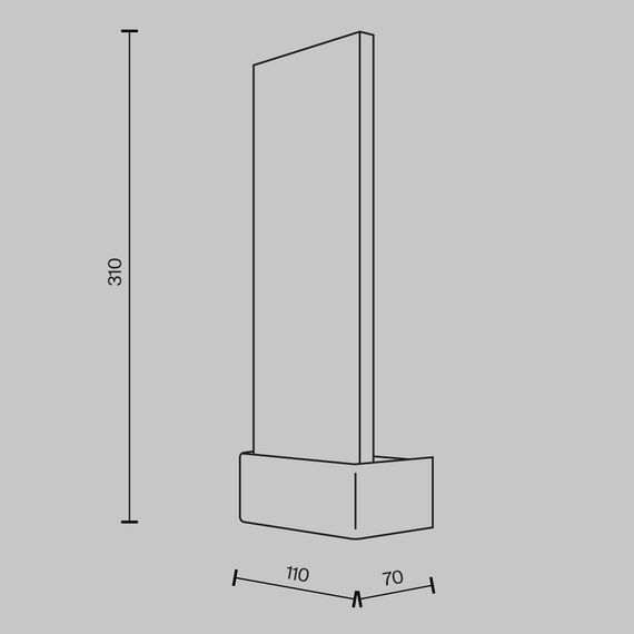 Настенный светильник (бра) Maytoni MOD318WL-L3CH3K, изображение 6