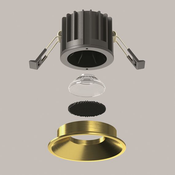 Встраиваемый светильник Technical DL058-12W3K-BS, изображение 13