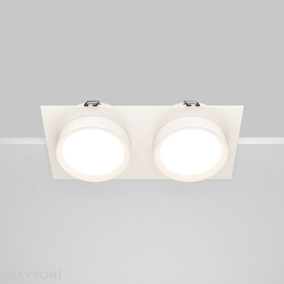 Встраиваемый светильник Technical DL086-02-GX53-SQ-W, изображение 9