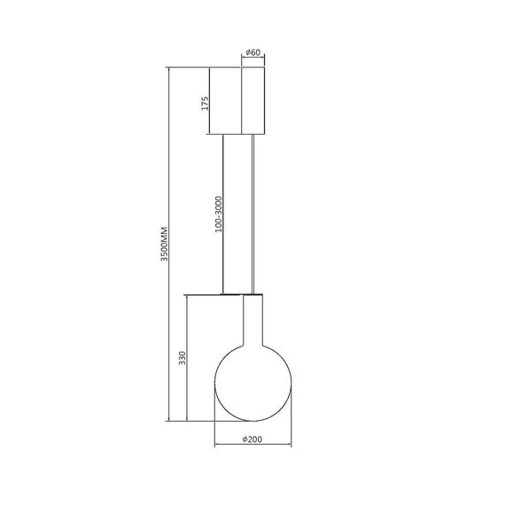 Подвесной светильник Maytoni MOD182PL-L4CG3K, изображение 10