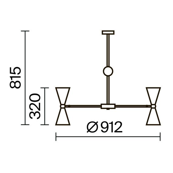 Подвесной светильник Maytoni MOD108PL-14WG, изображение 7