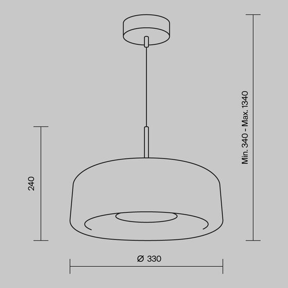 Подвесной светильник Maytoni MOD127PL-L6BR, изображение 5