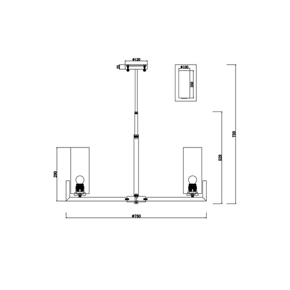 Люстра Maytoni MOD089PL-08BS, изображение 3