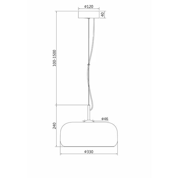 Подвесной светильник Maytoni MOD127PL-L6AM, изображение 5