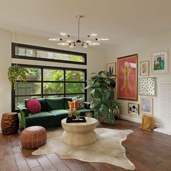 Подвесной светильник Maytoni MOD012CL-12G, изображение 12