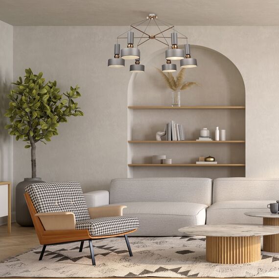 Подвесной светильник Maytoni MOD030PL-06GR, изображение 4