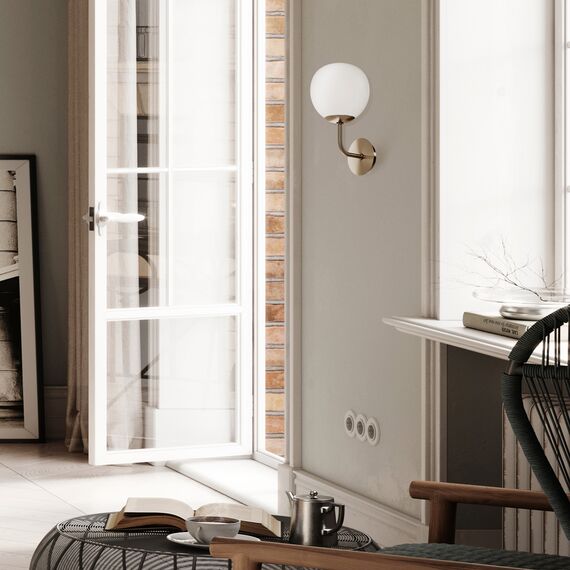 Настенный светильник (бра) Maytoni MOD221-WL-01-G, изображение 6